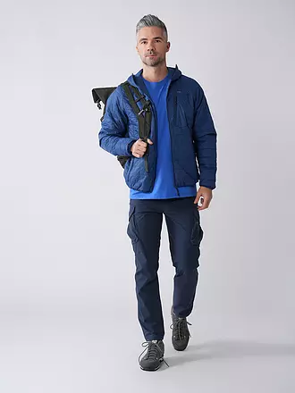 MERU | Chaqueta aislante con capucha Naknek para hombre | dunkelblau